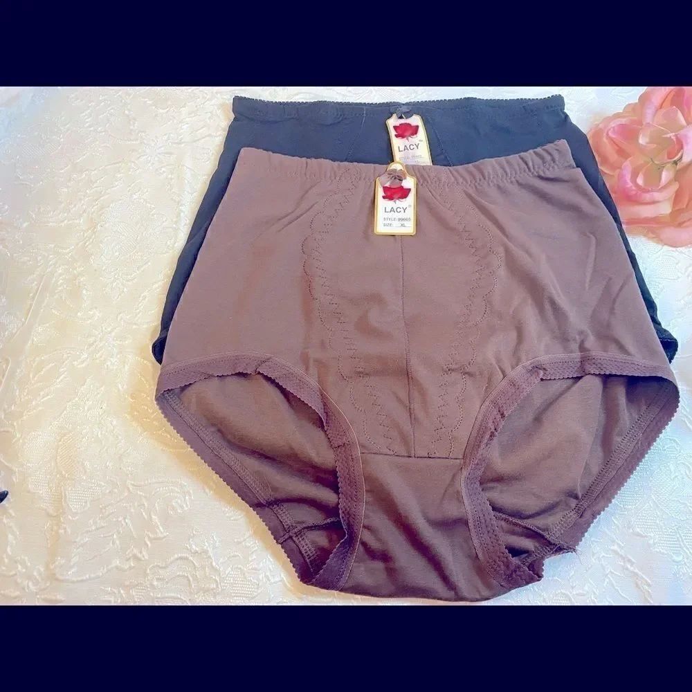 💥Lacy assorted embroidery design print panties XL